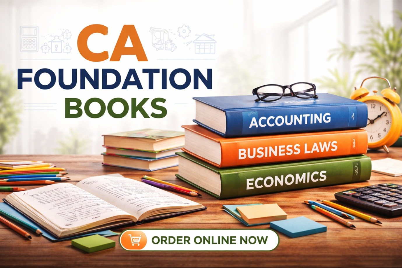 How to Order CA Foundation Books Online